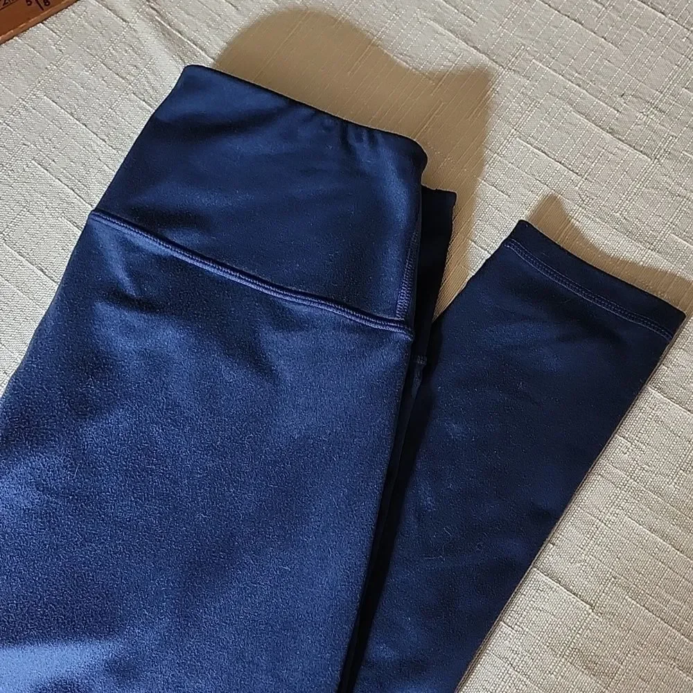 Z by Zella Running Women's Navy Leggings, Size Medium (M)